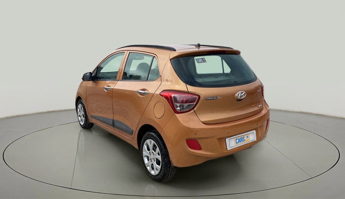 2014 Hyundai Grand i10 SPORTZ 1.2 KAPPA VTVT, Petrol, Manual, 39,667 km, Left Back Diagonal