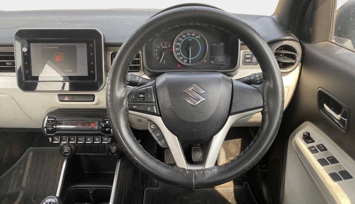 2022 Maruti IGNIS ALPHA 1.2, Petrol, Manual, 47,523 km, Steering Wheel Close Up