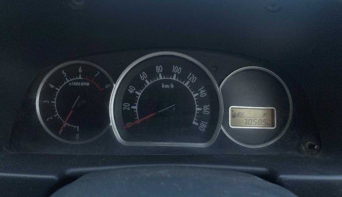 2014 Maruti Alto K10 VXI, Petrol, Manual, 70,576 km, Odometer Image