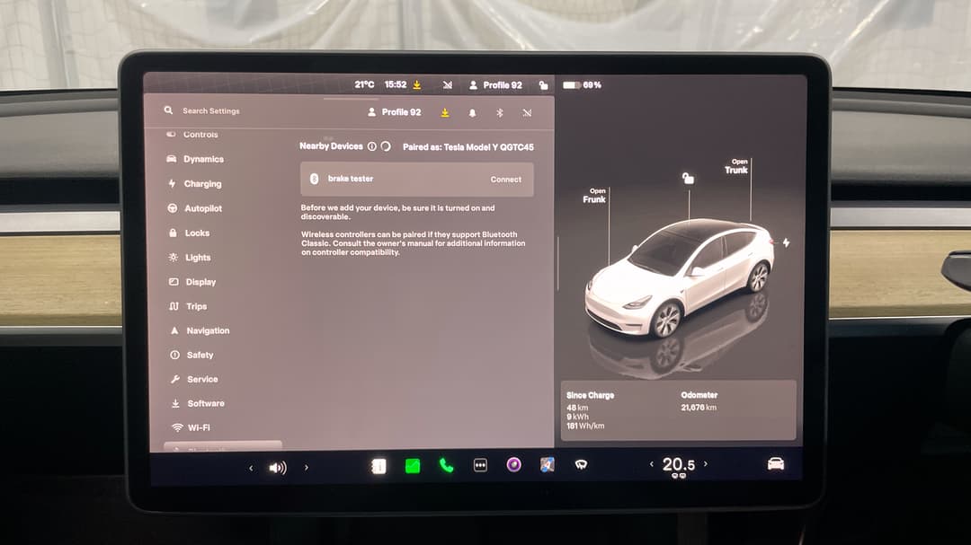 2023 Tesla Model Y Rear-wheel Drive, Automatic, 21676 km, Android/Apple Car Play