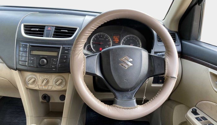 2012 Maruti Swift Dzire VXI, Petrol, Manual, 72,467 km, Steering Wheel Close Up