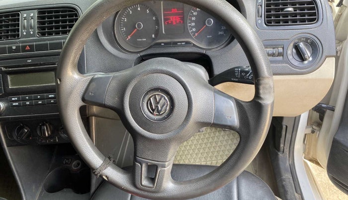 2013 Volkswagen Polo COMFORTLINE 1.2L PETROL, Petrol, Manual, 51,876 km, Steering wheel - Steering cover is minor torn