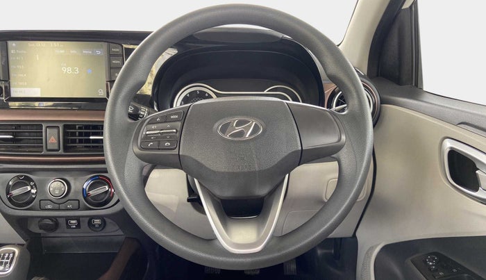 2022 Hyundai AURA SX 1.2, Petrol, Manual, 5,262 km, Steering Wheel Close Up