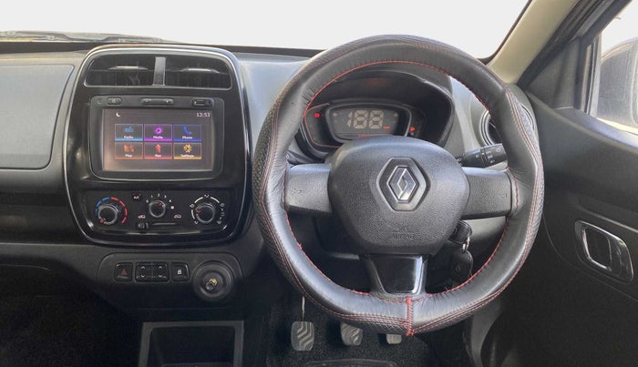 2018 Renault Kwid RXT 1.0 (O), Petrol, Manual, 88,645 km, Steering Wheel Close Up