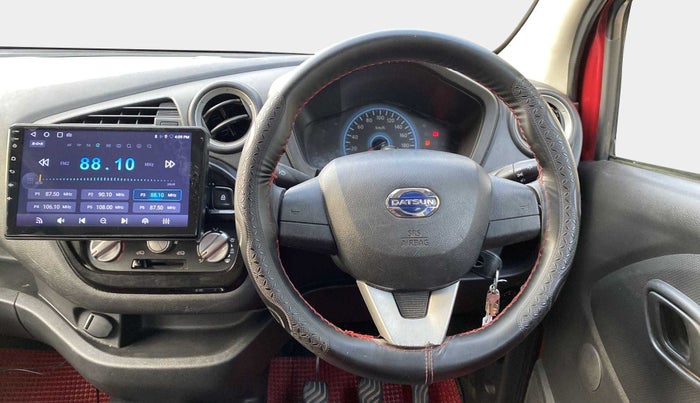 2017 Datsun Redi Go S 1.0, Petrol, Manual, 38,572 km, Steering Wheel Close Up