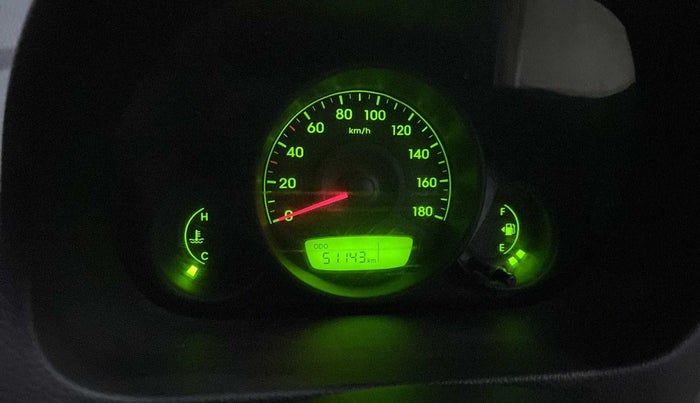 2014 Hyundai Eon D-LITE+, Petrol, Manual, 51,125 km, Odometer Image
