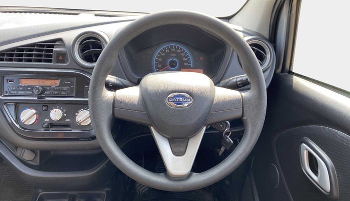 2018 Datsun Redi Go T (O), Petrol, Manual, 7,472 km, Steering Wheel Close Up
