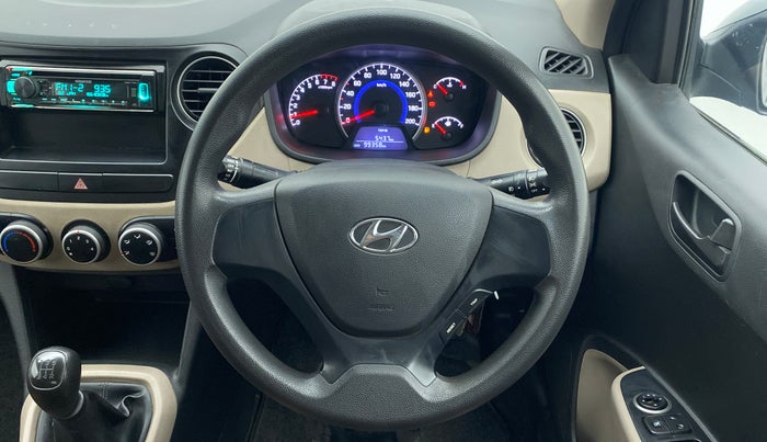 2017 Hyundai Grand i10 MAGNA 1.2 KAPPA VTVT, Petrol, Manual, 99,358 km, Steering Wheel Close Up