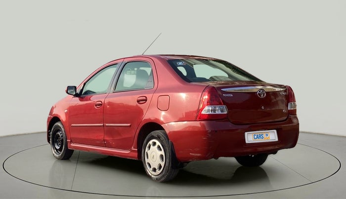 2011 Toyota Etios G, Petrol, Manual, 81,852 km, Left Back Diagonal