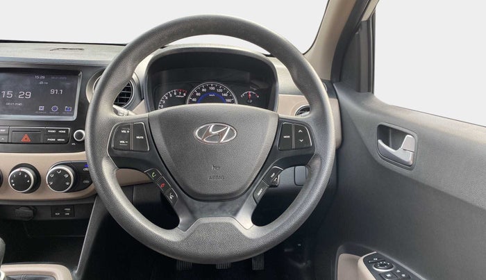 2019 Hyundai Grand i10 SPORTZ 1.2 KAPPA VTVT, Petrol, Manual, 4,868 km, Steering Wheel Close Up