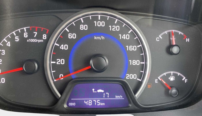 2019 Hyundai Grand i10 SPORTZ 1.2 KAPPA VTVT, Petrol, Manual, 4,868 km, Odometer Image
