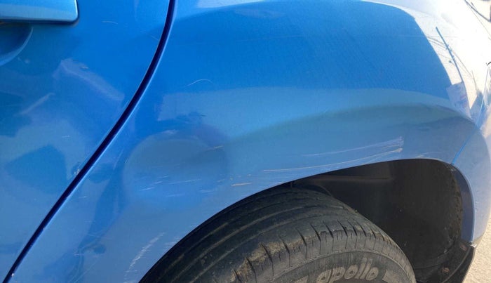 2019 Renault Duster 110 PS RXZ MT DIESEL, Diesel, Manual, 54,182 km, Left quarter panel - Circle - Paint ok & Dent >4 inch(On criase Line)