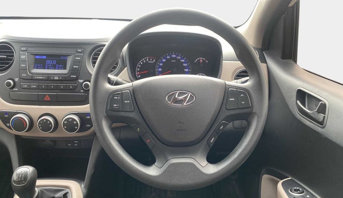 2019 Hyundai Xcent S 1.2, Petrol, Manual, 13,900 km, Steering Wheel Close Up