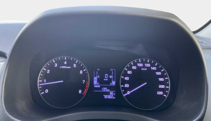 2017 Hyundai Creta SX PLUS 1.6 PETROL, Petrol, Manual, 78,347 km, Odometer Image