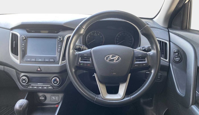 2017 Hyundai Creta SX PLUS 1.6 PETROL, Petrol, Manual, 78,347 km, Steering Wheel Close Up