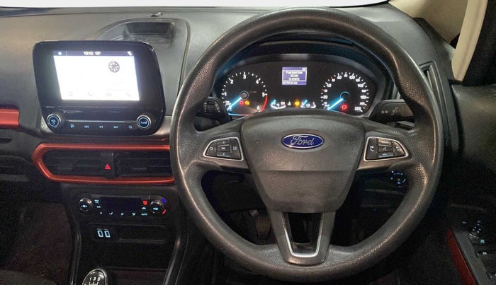 2018 Ford Ecosport TREND 1.5L DIESEL, Diesel, Manual, 82,141 km, Steering Wheel Close Up
