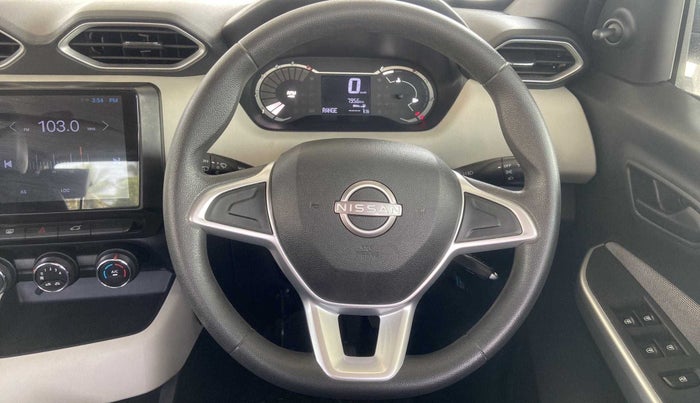 2022 Nissan MAGNITE XE, Petrol, Manual, 7,944 km, Steering Wheel Close Up