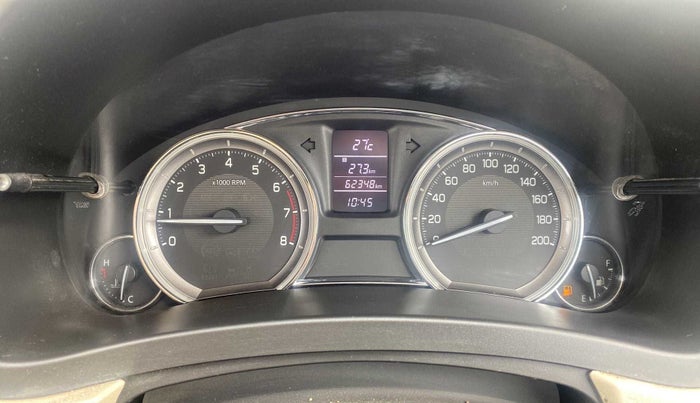 2014 Maruti Ciaz VXI+, Petrol, Manual, 62,346 km, Odometer Image