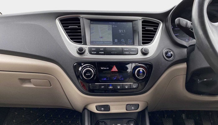2018 Hyundai Verna 1.6 VTVT SX O, Petrol, Manual, 43,477 km, Infotainment System