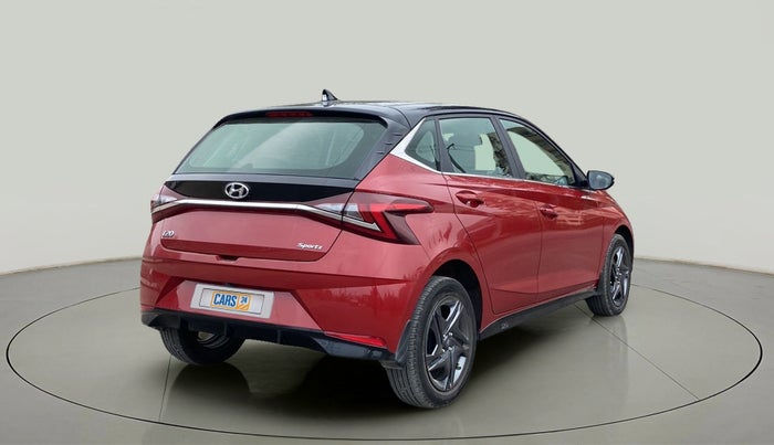 2022 Hyundai NEW I20 SPORTZ 1.2 MT DUAL TONE, Petrol, Manual, 19,649 km, Right Back Diagonal