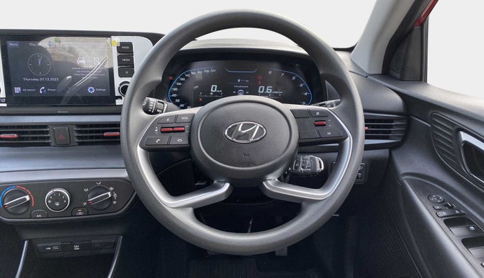 2022 Hyundai NEW I20 SPORTZ 1.2 MT DUAL TONE, Petrol, Manual, 19,649 km, Steering Wheel Close Up
