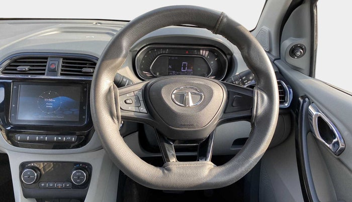 2020 Tata TIGOR XZA PLUS PETROL, Petrol, Automatic, 29,121 km, Steering Wheel Close Up