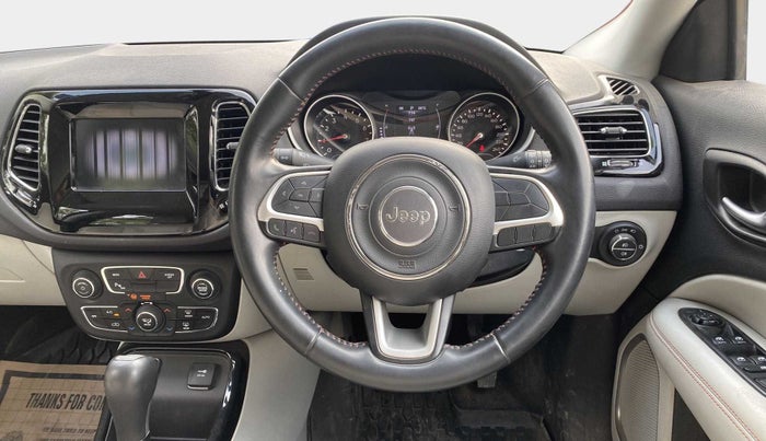 2018 Jeep Compass LIMITED 1.4 PETROL AT, Petrol, Automatic, 65,844 km, Steering Wheel Close Up
