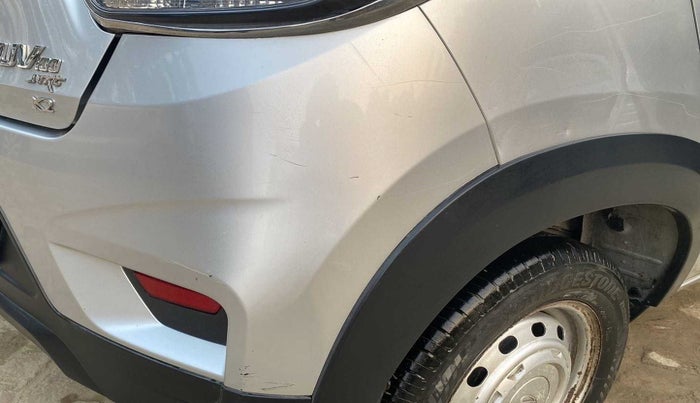 2018 Mahindra KUV 100 NXT K2 P 6 STR, Petrol, Manual, 52,257 km, Rear bumper - Minor scratches
