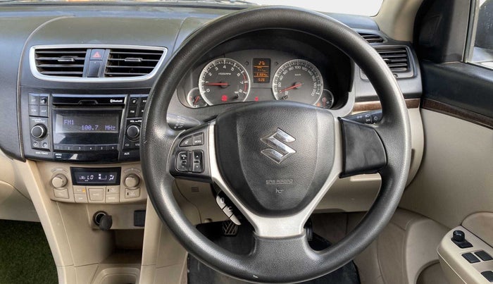 2015 Maruti Swift Dzire ZXI, Petrol, Manual, 51,630 km, Steering Wheel Close Up