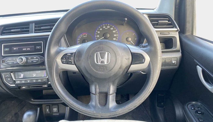 2016 Honda Brio VX AT, Petrol, Automatic, 55,095 km, Steering Wheel Close Up