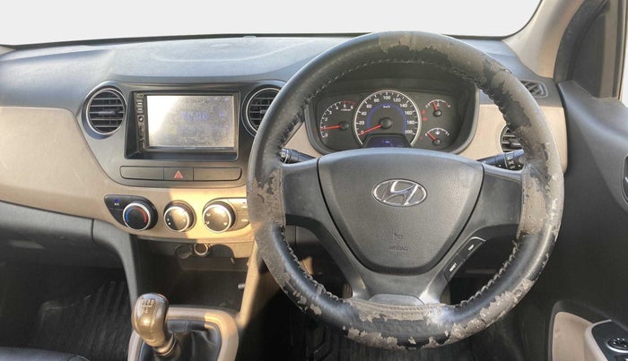 2017 Hyundai Grand i10 MAGNA U2 1.2 CRDI, Diesel, Manual, 99,881 km, Steering Wheel Close Up
