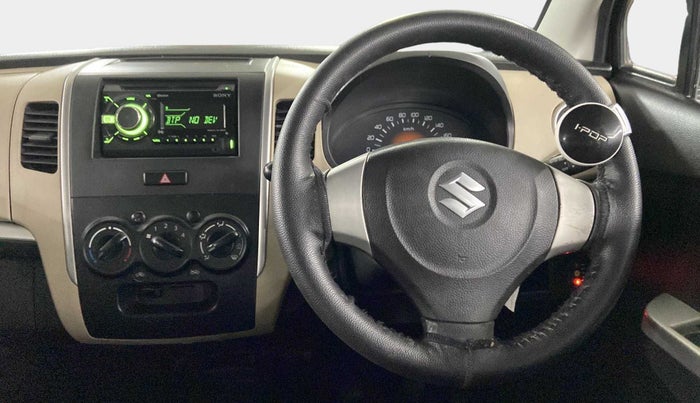 2018 Maruti Wagon R 1.0 LXI CNG, CNG, Manual, 22,828 km, Steering Wheel Close Up