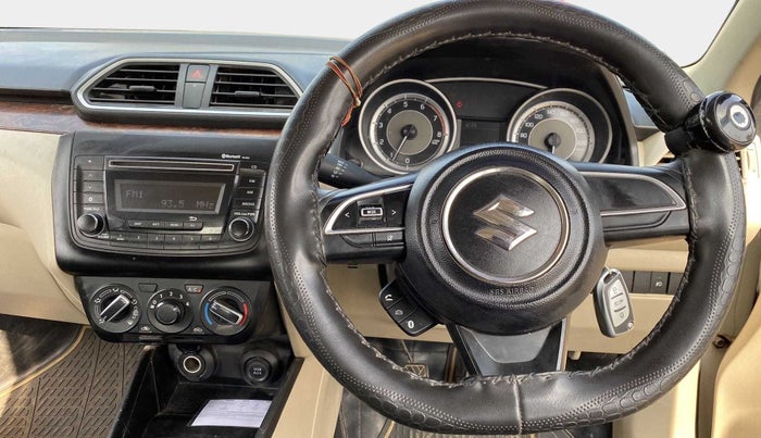 2018 Maruti Dzire VXI, Petrol, Manual, 56,645 km, Steering Wheel Close Up
