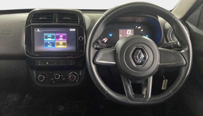 2022 Renault Kwid RXT 1.0 AMT, Petrol, Automatic, 8,055 km, Steering Wheel Close Up