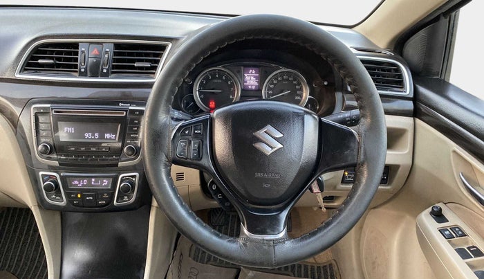 2018 Maruti Ciaz DELTA 1.4 MT PETROL, CNG, Manual, 94,942 km, Steering Wheel Close Up