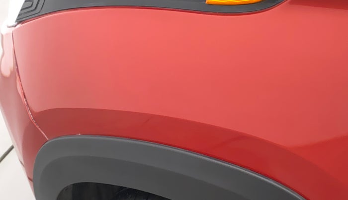 2017 Mahindra KUV 100 NXT K2 P 6 STR, Petrol, Manual, 92,064 km, Left fender - Slight discoloration