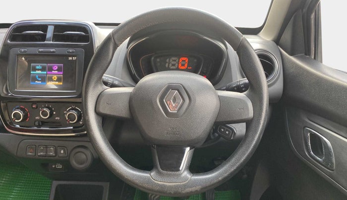 2019 Renault Kwid RXT 1.0 (O), Petrol, Manual, 40,347 km, Steering Wheel Close Up