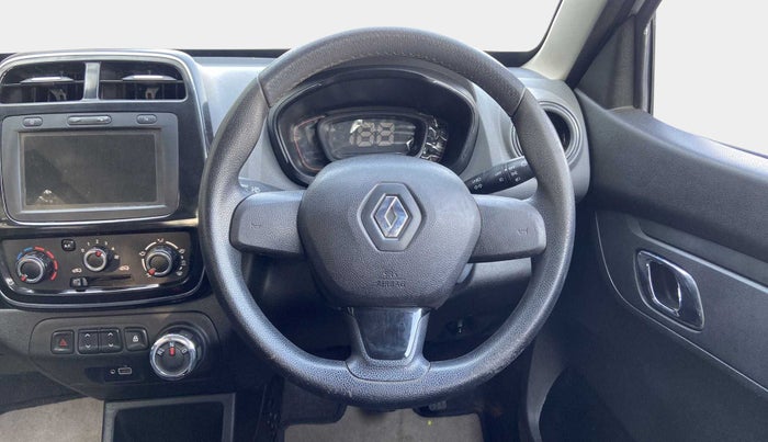 2019 Renault Kwid RXT 1.0 AMT (O), CNG, Automatic, 45,613 km, Steering Wheel Close Up