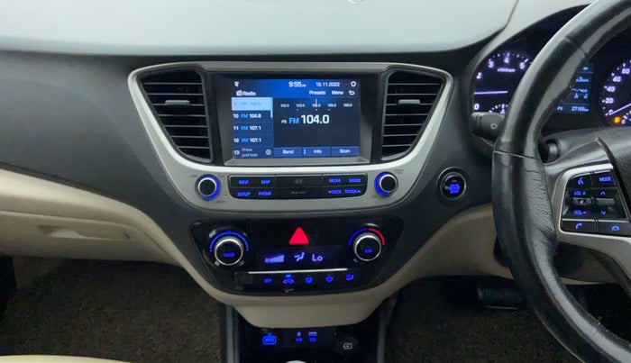 2019 Hyundai Verna 1.6 SX+ VTVT AT, Petrol, Automatic, 27,164 km, Air Conditioner