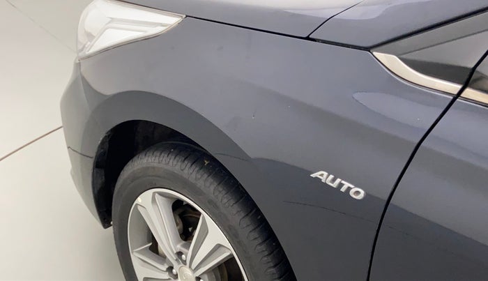 2019 Hyundai Verna 1.6 SX+ VTVT AT, Petrol, Automatic, 27,164 km, Left fender - Slightly dented