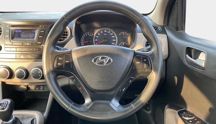 2016 Hyundai Grand i10 ASTA (O) 1.2 KAPPA VTVT, Petrol, Manual, 29,960 km, Steering Wheel Close Up