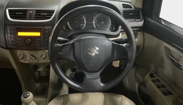 2013 Maruti Swift Dzire VXI, Petrol, Manual, 1,20,420 km, Steering Wheel Close Up