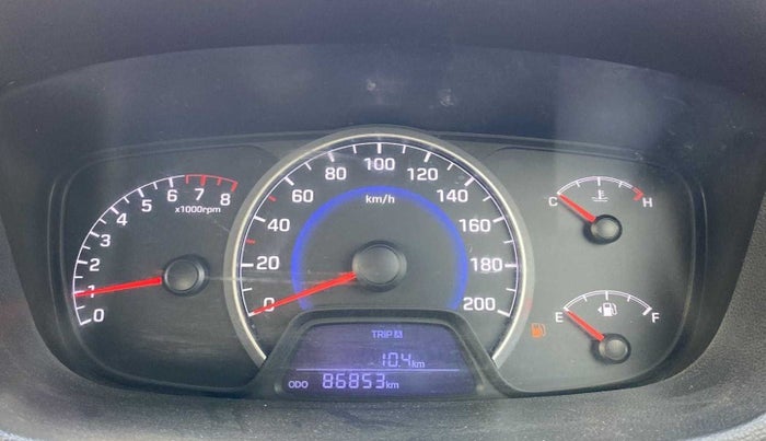 2015 Hyundai Grand i10 ASTA (O) 1.2 KAPPA VTVT, Petrol, Manual, 86,847 km, Odometer Image