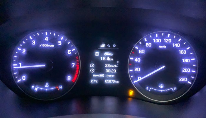 2015 Hyundai Elite i20 ASTA 1.2, Petrol, Manual, 65,903 km, Odometer Image