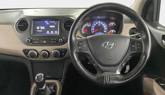 2017 Hyundai Xcent SX 1.2, Petrol, Manual, 32,493 km, Steering Wheel Close Up