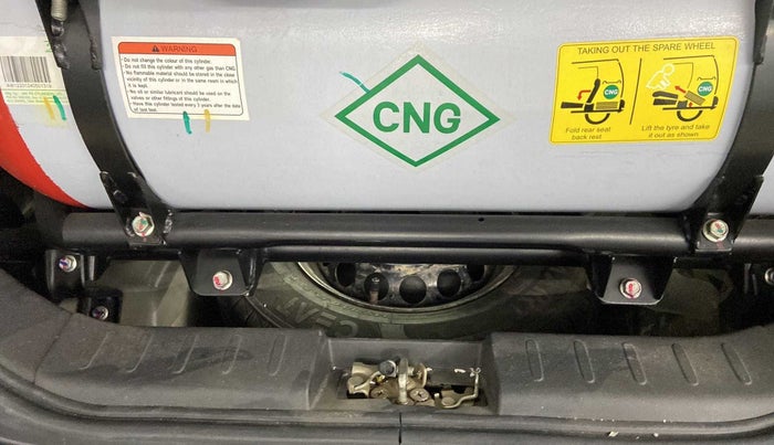 2020 Maruti Alto LXI OPT CNG, CNG, Manual, 47,518 km, Boot floor - Slight discoloration