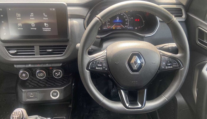 2021 Renault Kiger RXZ MT, Petrol, Manual, 16,475 km, Steering Wheel Close Up