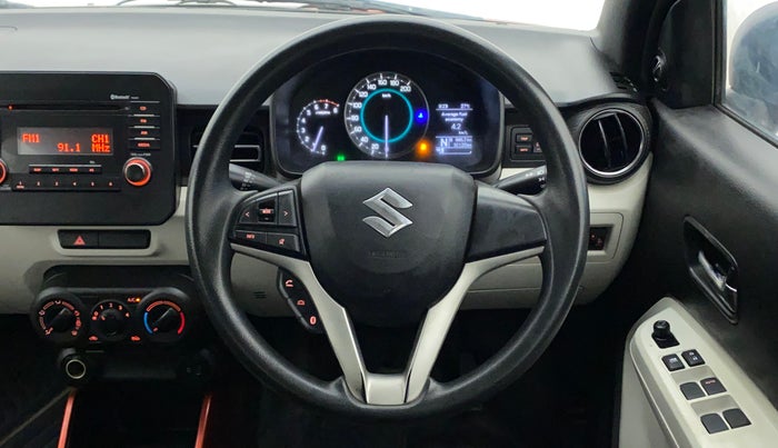 2018 Maruti IGNIS DELTA 1.2 AMT, Petrol, Automatic, 32,586 km, Steering Wheel Close Up