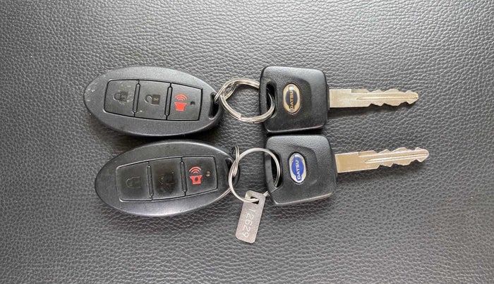 2017 Datsun Go Plus T, Petrol, Manual, 72,852 km, Key Close Up