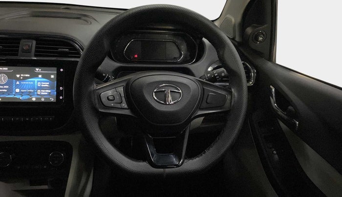 2022 Tata TIGOR XZ PLUS CNG, CNG, Manual, 36,351 km, Steering Wheel Close Up